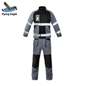 Vêtements de travail en coton respirant, combinaisons durables, vêtements de sécurité industrielle pour les travailleurs - Product Image 1
