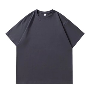 เสื้อยืดปักลายตามสั่ง ผ้าฝ้าย 100% คอกลมทรงโอเวอร์ไซส์ เสื้อยืดลำลองสตรีทแวร์สำหรับผู้ชายและผู้หญิง ขายส่ง - Product Image 4