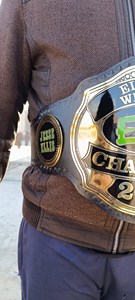 Cinturón de Campeonato Personalizado con Logotipo, Trofeo de Ganador en Oro con Correa de Cuero PU y Ajuste Regulable - Product Image 2