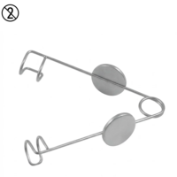 Spéculum ophtalmique jetable Alphonso pour nourrissons, instrument chirurgical ophtalmique à usage unique, rétracteur de paupière en acier inoxydable pour pédiatrie