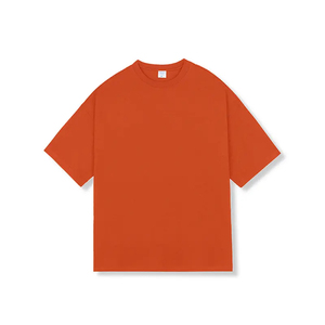 T-shirt Homme Épaules Tombantes Coton Lourd 230g Écologique Vente Chaude Été 100% Coton Uni Décontracté Vente en Gros Équipement de Luxe - Product Image 5