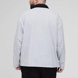 Camisas Polo Casuales al por Mayor para Hombre, Camisas Polo Transpirables de Manga Larga, Camisetas Polo de Alta Calidad de Poliéster y Algodón para Hombre, OEM ODM - Product Image 3