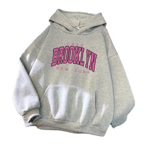 Sweat à capuche unisexe personnalisé avec logo brodé pour homme, coupe régulière, en polyester/coton, molleton épais pour l'hiver, décontracté, numérique - Product Image 1