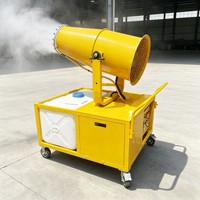 Cañón de Humo de Largo Alcance con Control Remoto Inalámbrico, Fácil Control a 100 Metros de Distancia