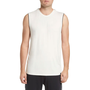 Men's Cotton Sleeveless Gym <b>Vest</b> Tank Top Quality Comfort Workout Muscle Training Bodybuilding Custom Logo <b>Stringers</b> OEM - Product Image 6