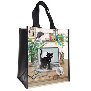Bolsa de Compras Promocional de Diseño Personalizado con Logotipo de Empresa y Asas de Tela para Tiendas Minoristas y Marca Corporativa - Product Image 5