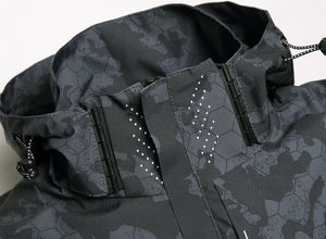 Veste de randonnée softshell de haute qualité, imperméable, coupe-vent, pour homme, avec logo personnalisé - Product Image 3