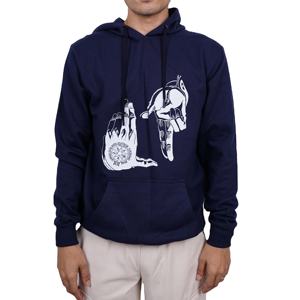 Sudadera con Capucha Estampada de Alta Calidad, Servicio OEM, para Hombre, Básica, Mezcla de Algodón, Mangas Largas, Bolsillo REGAL LEATHER, Forro Polar, Invierno, Casual, en Oferta - Product Image 1