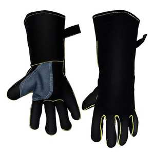Gants de soudage personnalisés avec protection renforcée de la paume, résistants aux hautes températures, gants de sécurité pour le soudage - Product Image 1