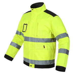Custom Factory Supply Waterproof Reflective Safety <b>Jackets</b> For Adults <b>High</b> <b>Visibility</b> Reflective Safety <b>Jackets</b> - Product Image 2