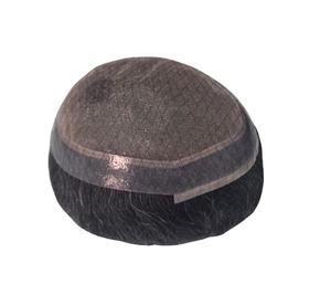 Perruque pour homme de qualité supérieure, cheveux raides crépus Remy, toupet 100 % densité, les meilleurs cheveux pour hommes - Product Image 4