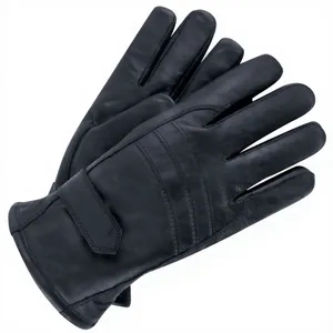 Gants en cuir élégants de qualité supérieure, longueur poignet, non doublés, thermiques et respirants, pour la chaleur hivernale, usage quotidien, décontracté et voyage - Product Image 3