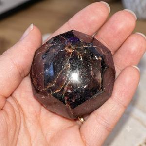 Dodecaedro de Cristal, Dodecaedro de Granate, Mayorista de Piedras Preciosas, Piedra Natural Curativa, Mayorista de Artesanías de Cristal - Product Image 6