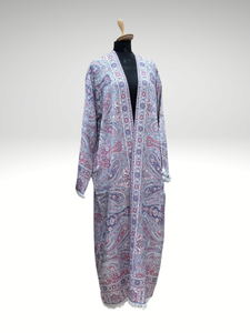 Abaya de Lujo Marca Safaa, Tejido de Viscosa, Abertura Frontal – Ropa Musulmana Tradicional, Cárdigan Largo – Fabricante de Ropa Islámica - Product Image 3