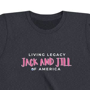 เสื้อยืดคอกลมแขนสั้นลายกราฟิก Jack and Jill Women Pink Living Legacy เนื้อผ้านุ่มสบาย สไตล์ลำลอง ใส่ได้ทุกวัน เสื้อผ้าแฟชั่นสั่งทำพิเศษ - Product Image 3