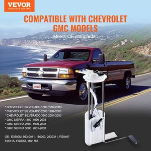 Módulo de Bomba de Combustible Eléctrica para Chevrolet Silverado 1500 1999-2003, 2500 1999-2003, GMC 2001-2003, Piezas de Bomba de Combustible Eléctrica - Product Image 2