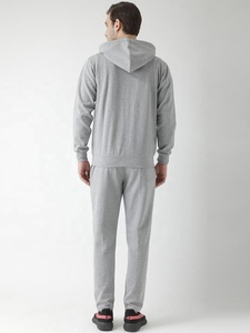Conjunto de Sudadera con Capucha y Pantalones Deportivos para Hombre, 100% Algodón, con Cordón Ajustable y Logotipo Personalizado, Ropa Deportiva Informal - Product Image 2