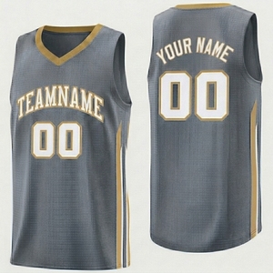 Ensemble uniforme d'équipe de basket-ball pour hommes, maillot et short respirants sans manches, vêtements de sport personnalisés - Product Image 6