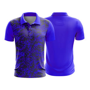 Custom Design <b>Dart</b> Polo Shirts Sublimation <b>Dart</b> Button Jersey for Men Sublimation Polyester Shirts - Product Image 2