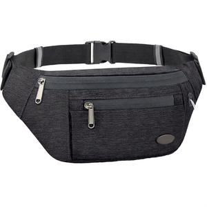 Bolsa de Pecho para Ciclismo al Aire Libre, Riñonera para Correr, Bolsa Deportiva Cruzada de Lona con Múltiples Compartimentos, Bolsa de Viaje Ligera y Utilitaria - Product Image 2
