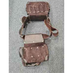 Bolsa de herramientas de cuero hecha a mano de alta calidad para venta en línea, proveedor directo de fábrica, bolsa de herramientas de cuero con cinturón en venta - Product Image 1