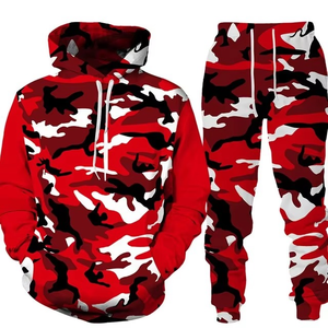 Ensemble de survêtement 2 pièces : sweat-shirt et pantalon de jogging, ensemble décontracté pour homme, tenue de sport pour homme - Product Image 3