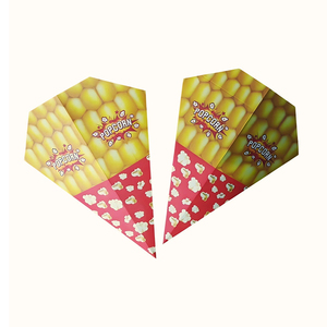 Leader dans la vente de boîtes à cornets de pop-corn écologiques et jetables de qualité exceptionnelle, provenant d'un vendeur indien pour les acheteurs sérieux. - Product Image 1