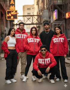 Sweats à capuche zippés en molleton bouclette effet délavé 400 GSM, style streetwear, broderie vieillie et strass sur toute la surface - Product Image 2