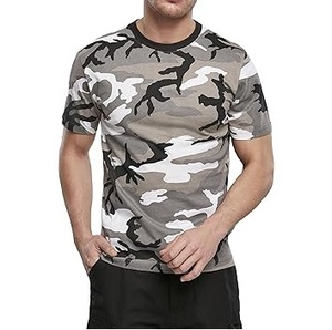 Hot Selling LOW MOQ Mens Realtree Camouflage T-<b>Shirt</b> 100% Cotton Crew Neck <b>Half</b> <b>Sleeve</b> Hunting Outdoor Tee Breathable Camo <b>Shirt</b> - Product Image 3