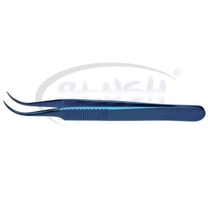 Swiss Jewelers Forceps Curved Precision Stainless Steel Jewelry Making Tweezers Watch Repair Craft Tool By <b>Blush</b> Surgical - Product Image 1
