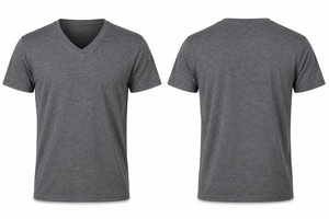เสื้อยืดคอกว้าง แขนสั้น ผู้ชาย ผ้าฝ้ายเจอร์ซีย์ 100% สีพื้น สวมใส่สบาย พิมพ์ลายดิจิตอลด้านหน้า โลโก้สั่งทำได้ - Product Image 3