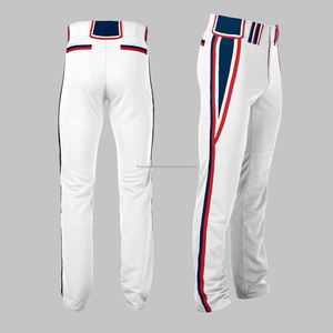 Pantalon de baseball personnalisé unisexe de haute qualité avec la dernière conception pantalon de baseball respirant de couleur unie et de taille plus vente en ligne - Product Image 2
