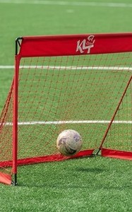 KLTW INT'L Portería de Fútbol Infantil Portátil de Plástico con Red de Entrenamiento y Fácil Montaje para Niños Pequeños y Niños, Juego al Aire Libre - Product Image 6