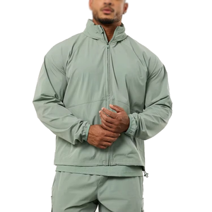 Men's Hooded Puffer <b>Jacket</b> Solid Color Windproof Casual Loose Fit Polyester Fleece Autumn Outdoor Wear - Product Image 1