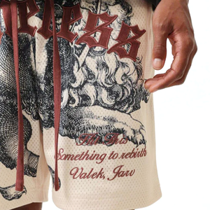 Shorts de Playa para Hombre, Ecológicos, Transpirables, de Secado Rápido, Negros, Estampados, con Bolsillos, Cintura con Cordón, Estilo Urbano, Sublimados - Product Image 4