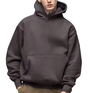 Sweat à capuche surdimensionné avec logo personnalisé, sweat à capuche athlétique, sweat à capuche en mélange de coton, vente en gros directe d'usine - Product Image 6