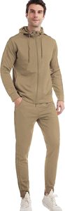 Conjunto Deportivo Informal y Cómodo de Algodón y Poliéster Premium para Hombre, con Logotipo Personalizado, Venta al Por Mayor, Corte Ajustado - Product Image 3