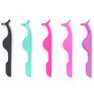 Volume Tweezers Deep <b>Angled</b> Pointed Eyelash Applicator Tweezer Manicure <b>Tool</b> Forceps Clippers Eyelash - Product Image 6