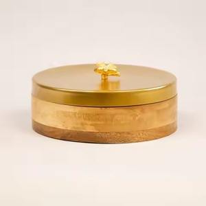 Caja de Madera para Chapati, Contenedor de Almacenamiento para Pan y Roti, en Tono Cálido de Madera - Product Image 5