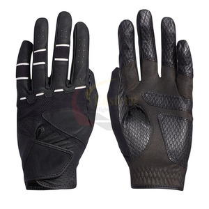 Gants de golf en cuir Cabretta personnalisés avec logo pour hommes, en peau de mouton, respirants, antidérapants et anti-UV, pour usage sportif - Product Image 6