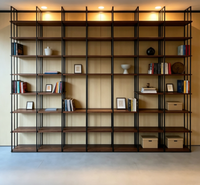 Étagère de Luxe Lumineuse Multi-Niveaux pour Salon, Bibliothèque, Bureau, Supermarché – Personnalisable