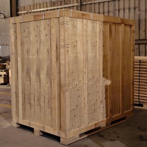 High Quality Heavy-Duty Solid Box Wooden Storage Vault Customized OEM/ODM Shipping <b>Crate</b> Wholesale from Vietnam Factory - Product Image 2