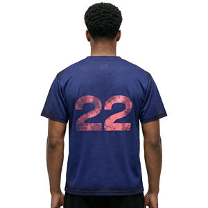 T-shirt unisexe décontracté à manches courtes, coupe classique, 100 % coton 220g, imprimé sérigraphié personnalisé, style streetwear estival, respectueux de l'environnement - Product Image 3