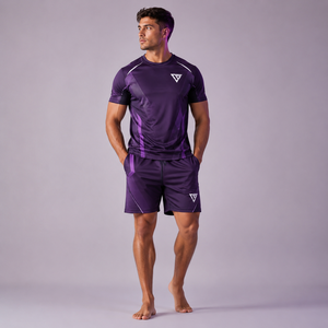 Casual <b>Men's</b> Summer Sets <b>Short</b> Sleeve <b>T</b>-<b>Shirts</b> & <b>Shorts</b> 100% Bamboo Fiber Wholesale Breathable - Product Image 4