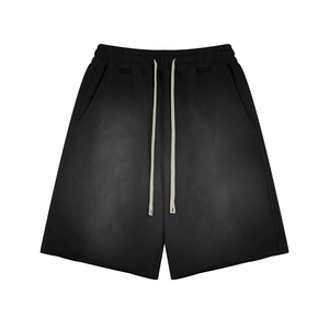 Pantalones Cortos de Lona para Hombre, Estilo Vintage, 100% Algodón, Ecológicos, Cintura Alta, Cierre con Cordón, Largura hasta la Rodilla, Venta al Por Mayor - Product Image 5