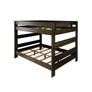 Vente en gros de lit double en bois avec échelle lit jumeau standard en bois massif pour chambre d'enfant adulte meubles de chambre à coucher - Product Image 3
