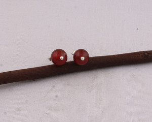 Wholesale <b>Red</b> Onyx <b>Earrings</b> 925 Sterling Silver Bold <b>Red</b> Gemstone <b>Drop</b> <b>Earrings</b> B2B Jewelry Supplier Handmade <b>Red</b> Onyx Jewelry - Product Image 5