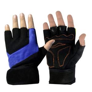 Guantes deportivos para ciclismo, protección completa de La Palma, guantes deportivos de cuero con diseño sin dedos para entrenamiento y levantamiento de pesas - Product Image 3