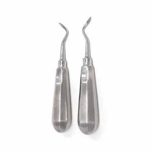 Élévateur dentaire à lame droite pour extraction de racine, instrument chirurgical dentaire manuel en acier inoxydable - Product Image 1