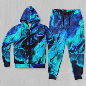 Survêtements personnalisés avec logo, en coton respirant, décontractés, ajustés, imprimés, de luxe, pour hommes, ensemble de deux pièces - Product Image 3